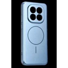 İlkyaz Fashion If Xiaomi Redmi Note 15 Pro 4g Mika Pc Magsafe Kapak - Açık Mavi