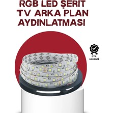 İlkyaz Fashion If Kendinden Yapışkanlı LED Şerit Televizyon Aydınlatması 2mt