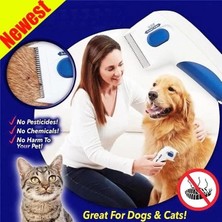 İlkyaz Fashion If Flea Doctor Kedi ve Köpekler Için Pilli Pire Tarağı