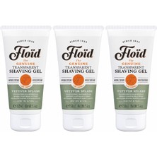 Floid Vetyver Splash Şeffaf Tıraş Jeli 3 x 150 ml