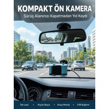 İlkyaz Fashion If Kompakt Dash Kamera USB Şarj Tf Kart Destekli Yeni Nesil