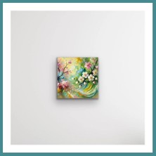 Bezos Ilkbahar Mevsimi Kanvas Tablo 60X60CM Mac