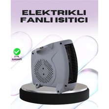 İlkyaz Fashion If Taşınabilir Fanlı Isıtıcı Elektrikli Termik Korumalı Oda Isıtıcı
