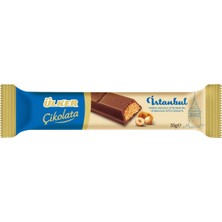 Ülker Çikolatalı Istanbul Baton 35G Fındıklı - Büyük Çikolata Deneyimi 3'li Ekonomik Paket - 3 Adet