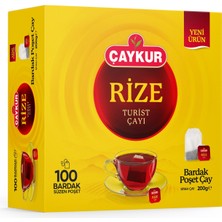 Çaykur Rize Turist Bardak Poşet Çay 100'LÜ 200 G - 7 Adet