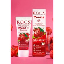 İlkyaz Fashion Yaban Çileği Aromalı Diş Macunu 60 ml 8-18 Yaş Için