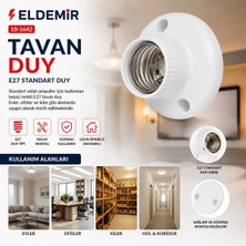 İlkyaz Fashion If 40 Adet E27 Kolay Montaj Tavan Duy