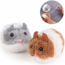 Mythriva Kurmalı Titreşimli Peluş Fare Kedi Oyuncağı 7 cm - 1 Adet