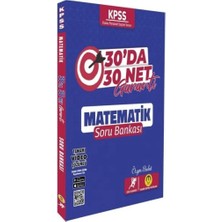 Bm Tasarı Yayınları Kpss Matematik 30 Da 30 Net Garanti Soru Ası