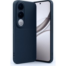 Bm Vivo V50 Lite 4g Auto Karbon Kapak - Lacivert