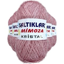 Bm 5 Adet Mimoza Kristal Işıltılı Şal Patik Yelek Ipi 38