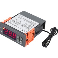 Die Grup Tr STC-1000 Termostat, Akvaryum, Teraryum, Hayvanat Bahçesi, Paludarium, Tavuk Kuluçka Makinesi Için Sensörlü 110-220V Dijital Sıcaklık Kontrolörü