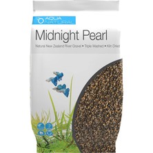 Die Grup Tr Natural Midnight Pearl 4,5 kg Aquascaping, Aquariums, Vivaryumlar ve Teraryumlar Için Çakıl Yüzey 2-4 Mm, Kahverengi, Küçük
