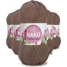 Bm 5 Adet Cotton Lüks Yelek Tunik Kazak Bluz Hırka Ipi Yünü Toprak 97583