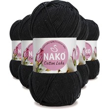 Bm 5 Adet Cotton Lüks Yelek Tunik Kazak Bluz Hırka Ipi Yünü Siyah 97568