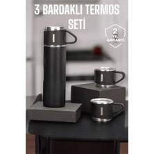 Taşınabilir Basınçlı Termos Seti 500 ml Günlük Kullanım Için