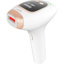 Umie IPL99 Beyaz 3 Başlık 9 Hız Kademeli Ipl Lazer Epilasyon Cihazı 1 Milyon Atım Buzlu Quartz Tüp