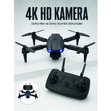 Bmk E99 Pro 4K Hd Kameralı Katlanabilir Drone App Kontrollü Uzaktan Kumandalı Mini Drone