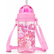 Smiggle Out & About Teeny Tiny -Tavşan Desenli Kreş Boy Suluk 400Ml