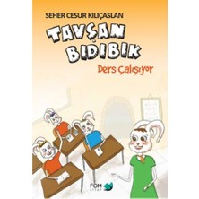 Fom Kitap Tavşan Bıdıbık Ders Çalışıyor