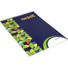Odea A4 Boyutunda 40 Yapraklı Spiralli Kareli Defter - Yazım ve Çizim Için Ideal