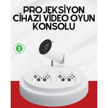 3D Oyun Destekli Kablosuz Ev Sinema Projeksiyon Cihazı