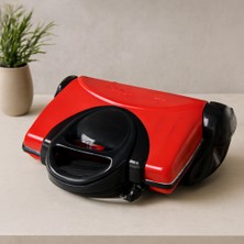 8 Dilim Elektrikli Tost Makinesi 1800W - 180° Izgara, 6 Kademe, Teflon