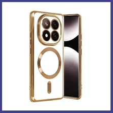 Bezos Redmi Note 15 Pro 4g Uyumlu Kross Magneticsafe Kapak - Gold Mrl