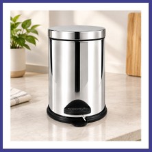 Bezos 3 L Metal Pedallı Çöp Kovası Mrl