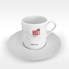 BK Gift Kişiye Özel Mesleki Host Türk Kahvesi Fincanı