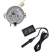 50 Tyz 10/12 Rpm Kuluçka Motoru Viyol Çevirme ve Nem Ölçer ( Lisinya )