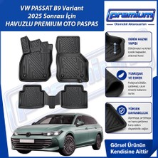 Vw Passat B9 Paspas Araca Özel Variant Stw 2025 Sonrası Derin Havuzlu Premium Oto Paspas