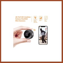 Bezos Blue Inter Mini Kamera 1080P Hd Wifi (Gizli, Miknatisli) Pro