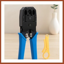 Bezos RJ45/CAT5 3'ü1 Arada Krimp Pensesi Pro