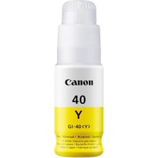 Canon GI-40Y Yellow Sarı Şişe Mürekkep G6040-G5040