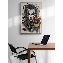 Simurg Sanatevi Karanlığın Jokeri Yağlı Boya Tablosu - Tuval Üzerine El Yapımı - 60 x 90 cm