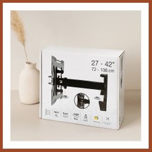 Bezos Hareketli Tv Duvar Askısı 27-42 Inç 20KG 180° Pro