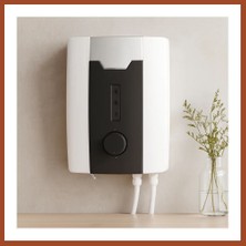 Bezos 8000W Elektrikli Anlık Su Isıtıcı - 3 Kademe 7 Emniyet Termostat Pro