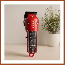 Bezos USB Şarjlı Saç & Sakal Kesme Makinesi - Şeffaf Gövde Pro