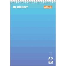 Mynote A5 Spiralli Bloknot 80 Yaprak Karton Çizgili