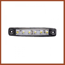 Bezos Beyaz Parmak LED Dorse Lamba 6 Ledli 12-24V Pro
