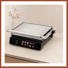 Bezos Izgara ve Tost Makinesi 4 Dilim 2000W Yapışmaz Dokunmatik Pro