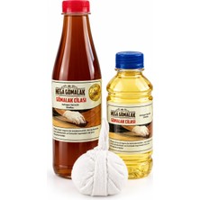 Mega Gomalak Ceviz Koyu 330ML Gomalak + Cila Yağı 250ML + Sürme Topu Hediyeli