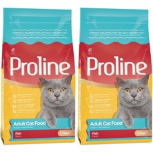 Proline Balıklı ve Pirinçli Yetişkin Kedi Maması 1,2kg - 2 Adet
