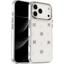 Apple iPhone 17 Pro Uyumlu Fiyonk Desenli Kapak - Desen 8