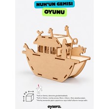 Eysera Ahşap Nuh'un Gemisi Çocuk Aktivite & Hobi Oyuncak, Montessori Eğitici Set