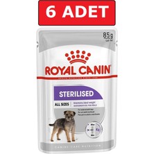 Tr Royal Canın Sterilised Kısır Köpek Konservesi 6 x 85 gr Yaş Mama