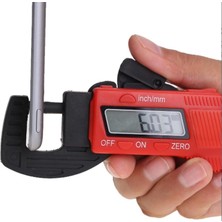 Tr Hassas Dijital Kalınlık Ölçer - Mikro Detay Profesyonel Kumpas 12.7 cm 722933 Tek Ebat