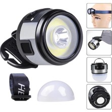 Tr My Best Store Kafa Lambası Kafa Feneri Şarjlı Profesyonel Cob Fener 7 Modlu Standart