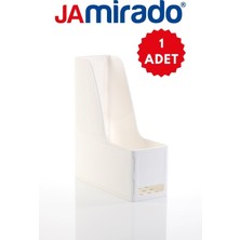 Tr Mg 101 A4 Plastik Dikey Magazinlik Klasör, Beyaz, Arşiv Kutusu Organizer